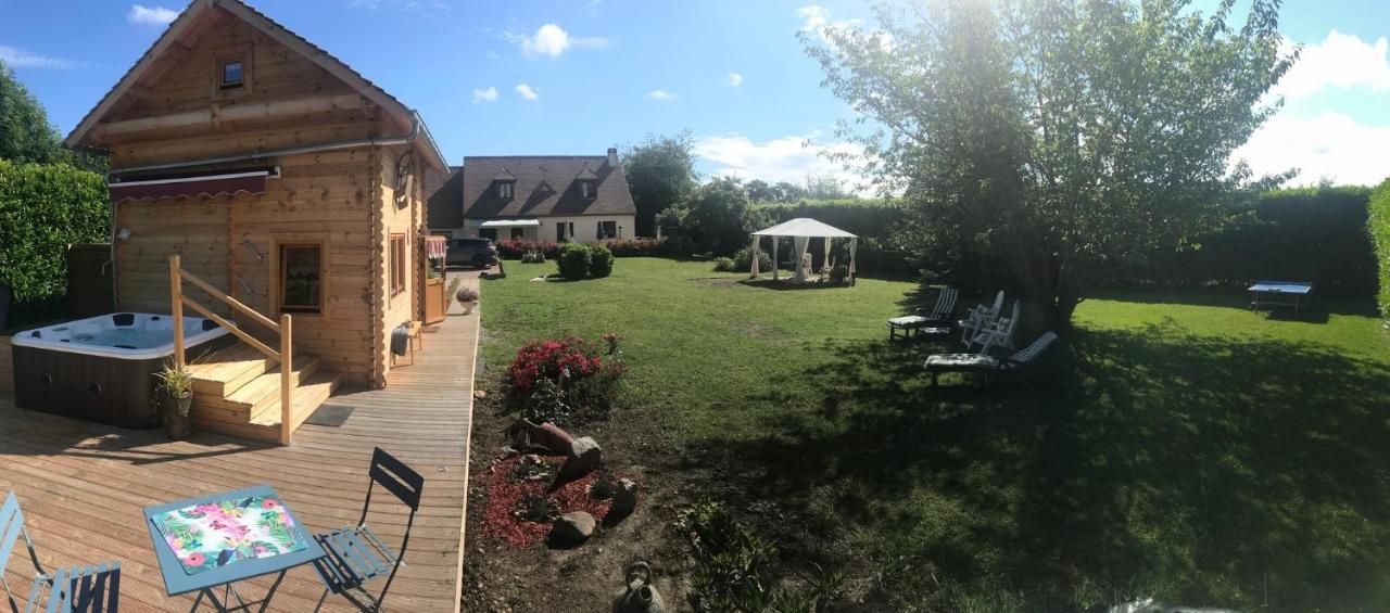 Chalet & Spa Sur La Cote Fleurie Auberville Eksteriør bilde
